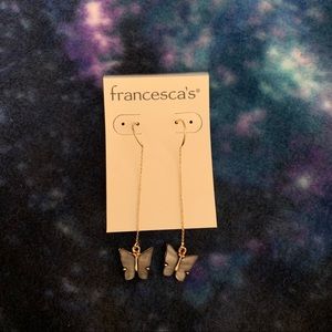 NWT Butterfly Earrings